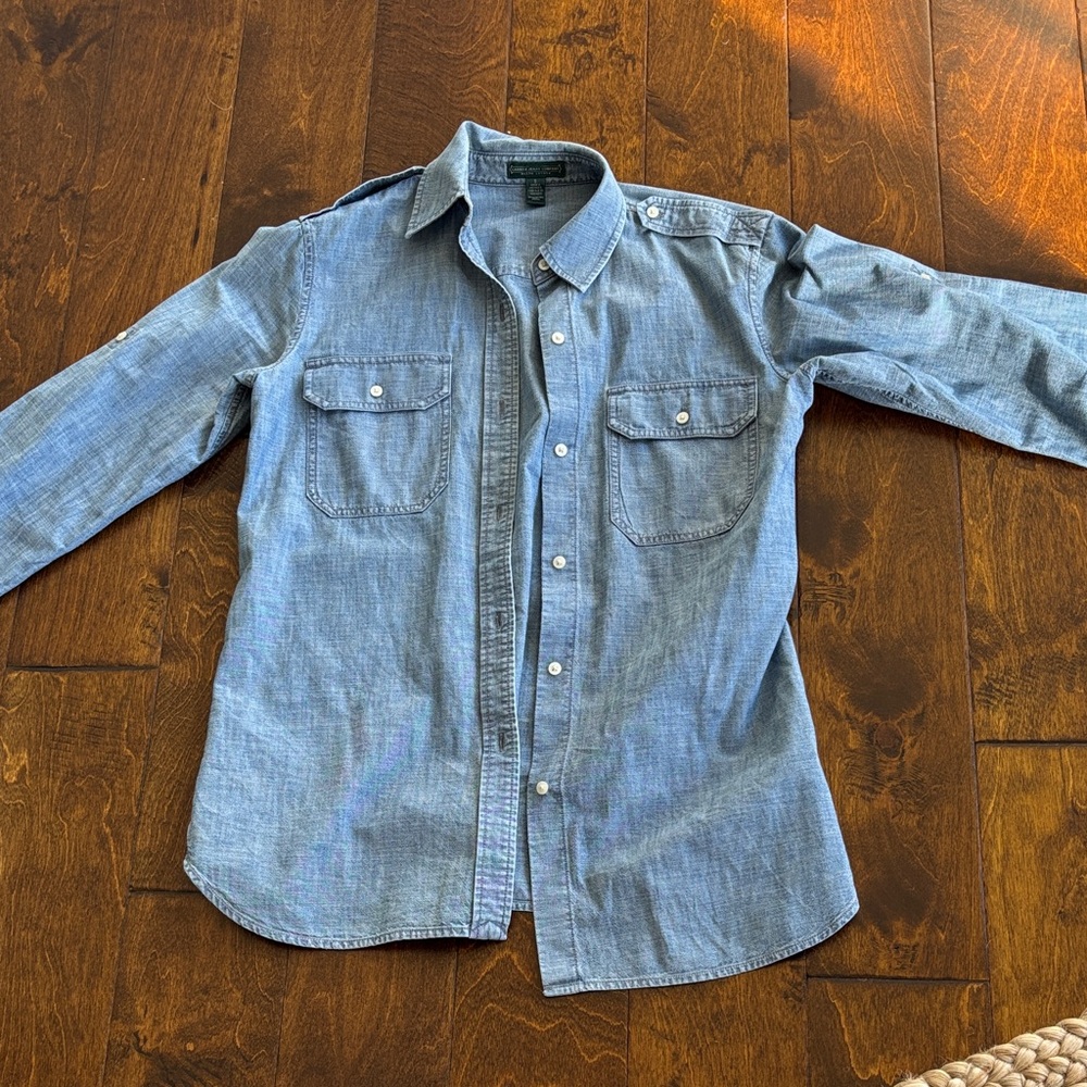 Ralph Lauren Light Blue Casual Button Down Shirt